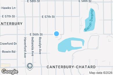 Map image of the property - 1737 E 56th St