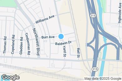 Map image of the property - Apartments at the Yard