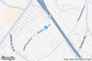 Map image of the property - 572 Plumosa Ave