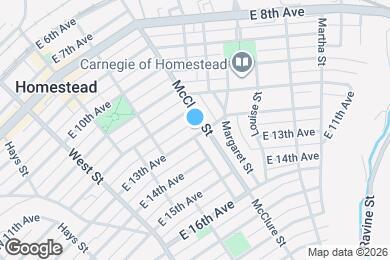 Map image of the property - 347 E 13th Ave