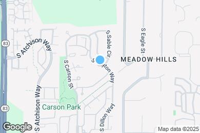 Map image of the property - 4094 S Crystal Cir