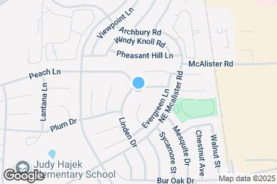 Map image of the property - 904 Peach Ln