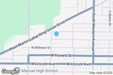 Map image of the property - 2211 W Butler St