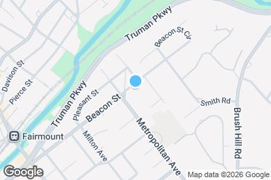 Map image of the property - 117 Beacon St