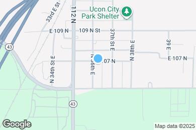 Map image of the property - 10656 N 36th E