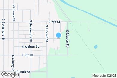 Map image of the property - 842 E 8th St