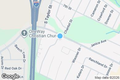 Map image of the property - 1307 Nelson St