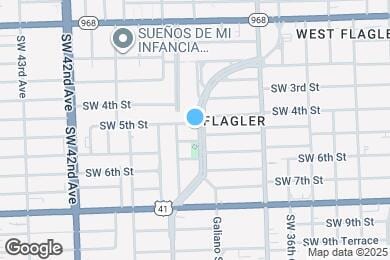 Map image of the property - 444 Ponce de Leon