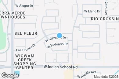 Map image of the property - 12751 W Glenrosa Dr