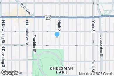 Map image of the property - 1343 N High St