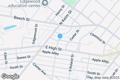 Map image of the property - 1101 Rambler Ave