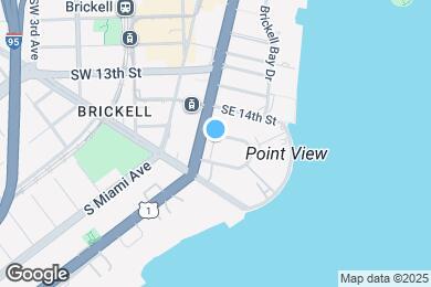 Map image of the property - 1425 Brickell Ave