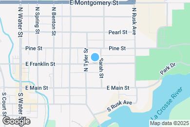Map image of the property - 511 E Franklin St