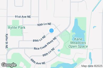 Map image of the property - 2892 89th Ln NE