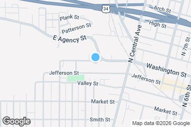 Map image of the property - 1225 Washington St