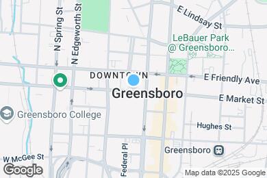 Map image of the property - 220 W Market St