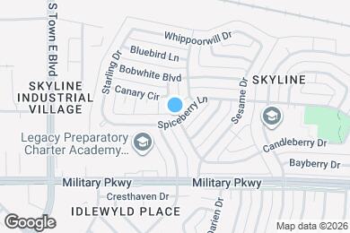 Map image of the property - 2617 Spiceberry Ln