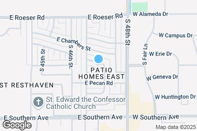 Map image of the property - 4649 E Bowker St