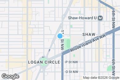 Map image of the property - 1628 11th St NW