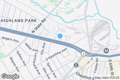 Map image of the property - 7233 West Chester Pike