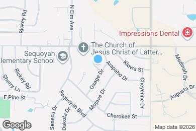 Map image of the property - 14 Apache