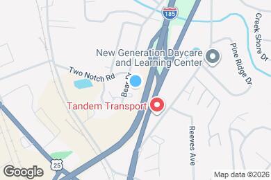 Map image of the property - 619 Bear Dr