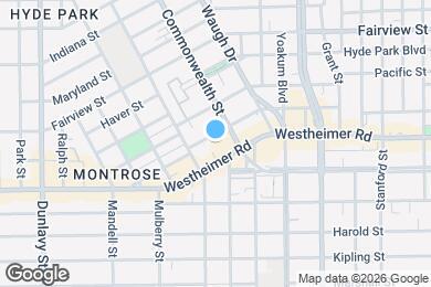 Map image of the property - Dream Montrose - 1507 California Street