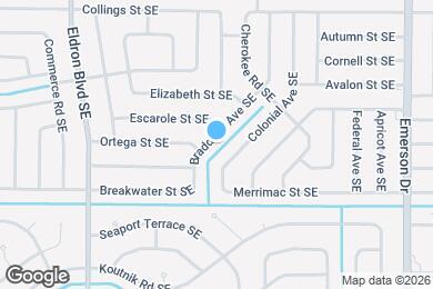 Map image of the property - 1099 Braddock Ave SE