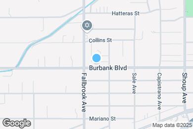 Map image of the property - 22731 Burbank Blvd