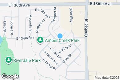 Map image of the property - 13437 Oneida Ln