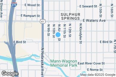 Map image of the property - 8206 N Alaska St