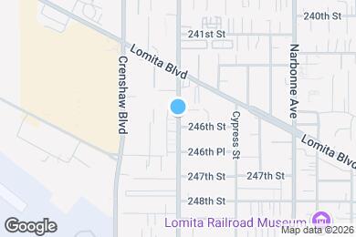 Map image of the property - 24373 Pennsylvania Ave