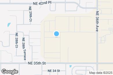 Map image of the property - 3215 NE 38th St