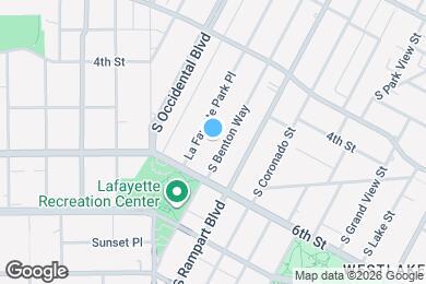 Map image of the property - Park Terrace Apartments