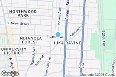 Map image of the property - 267 E Lane Ave