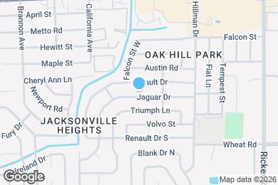 Map image of the property - 7957 Jaguar Dr