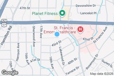 Map image of the property - 1912 Lincoln St