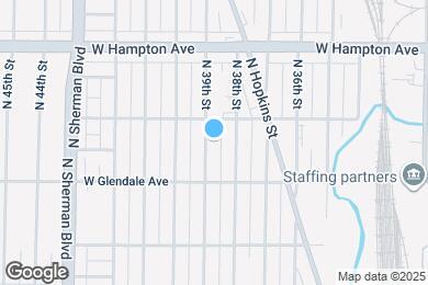 Map image of the property - 4650 N 39th St