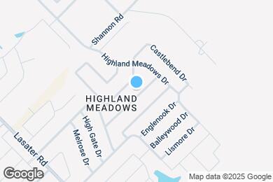 Map image of the property - 2911 Thistlewood Dr