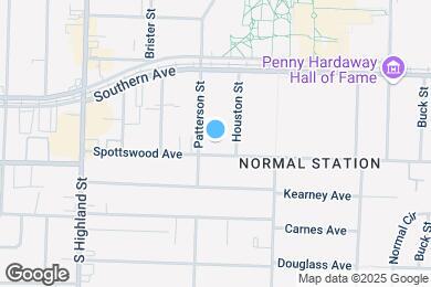 Map image of the property - 3646 Spottswood Ave