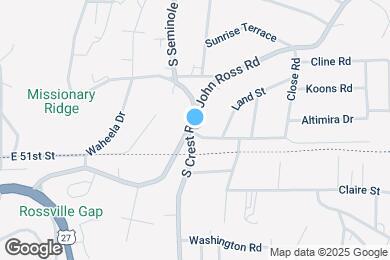 Map image of the property - 910 S Crest