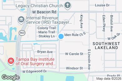 Map image of the property - 2420 S San Gully Rd