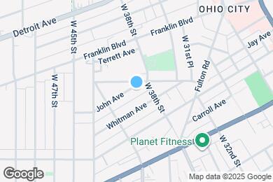 Map image of the property - 3817 John Ave