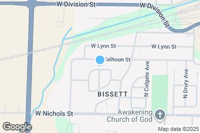 Map image of the property - 3229 W Bergman St