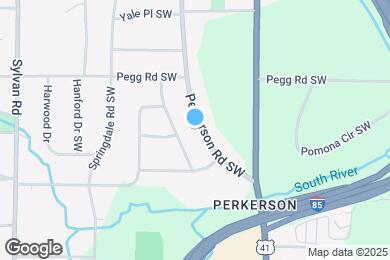 Map image of the property - 2463 Perkerson Rd SW