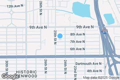 Map image of the property - 2431 7th Ave N