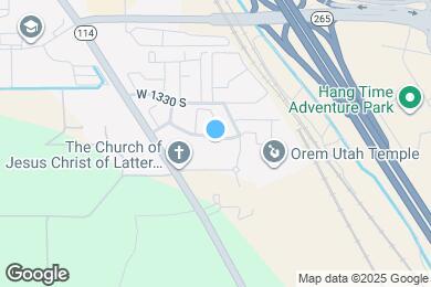 Map image of the property - 1129 W 1390 S