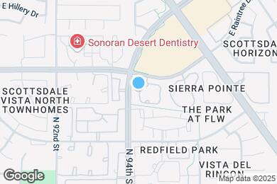 Map image of the property - 9455 E Raintree Dr