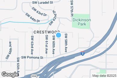 Map image of the property - 10847 SW 59th Ave