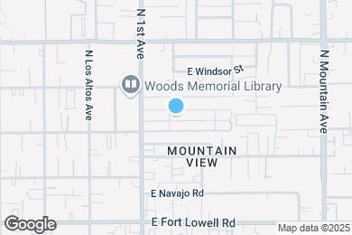 Map image of the property - 801 E Holaway Dr